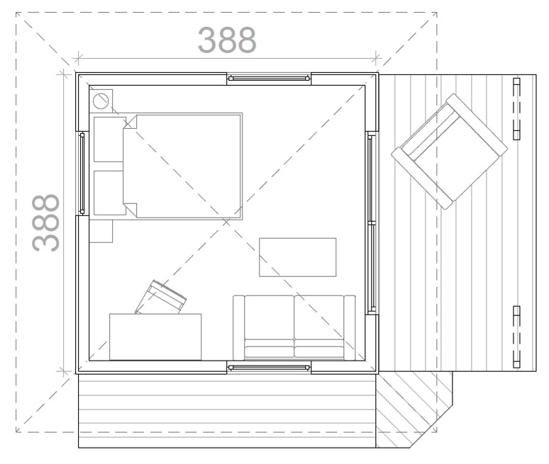 Vue en plan