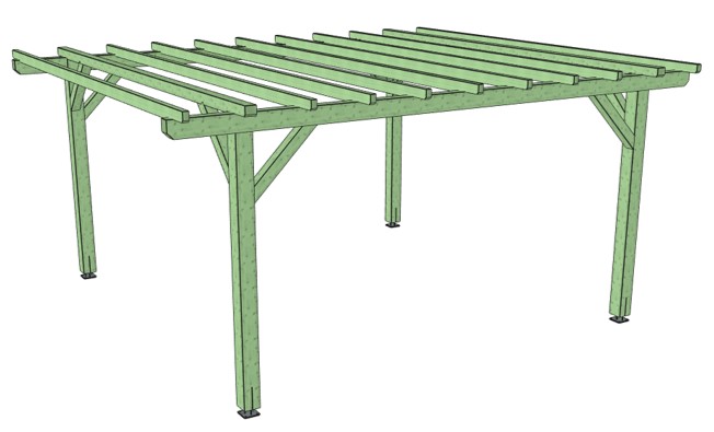 pergola 4x4